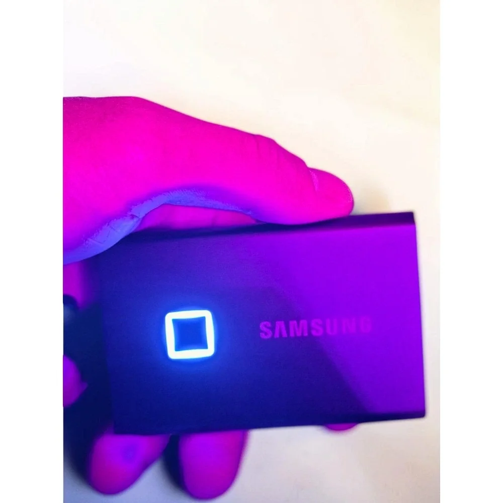 Samsung T7 Touch 1TB Portable External SSD - Black (MU-PC1T0K/WW)